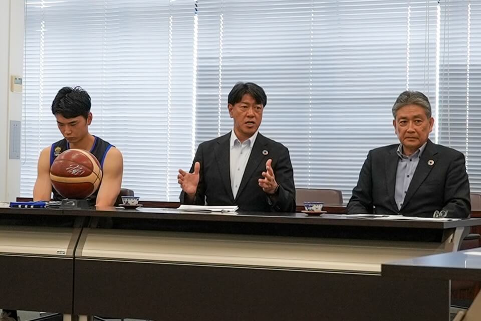 岡崎市長表敬訪問