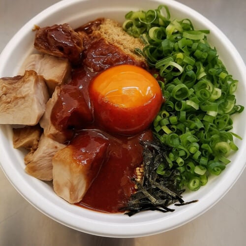 チャーシューまぜそば赤みそ