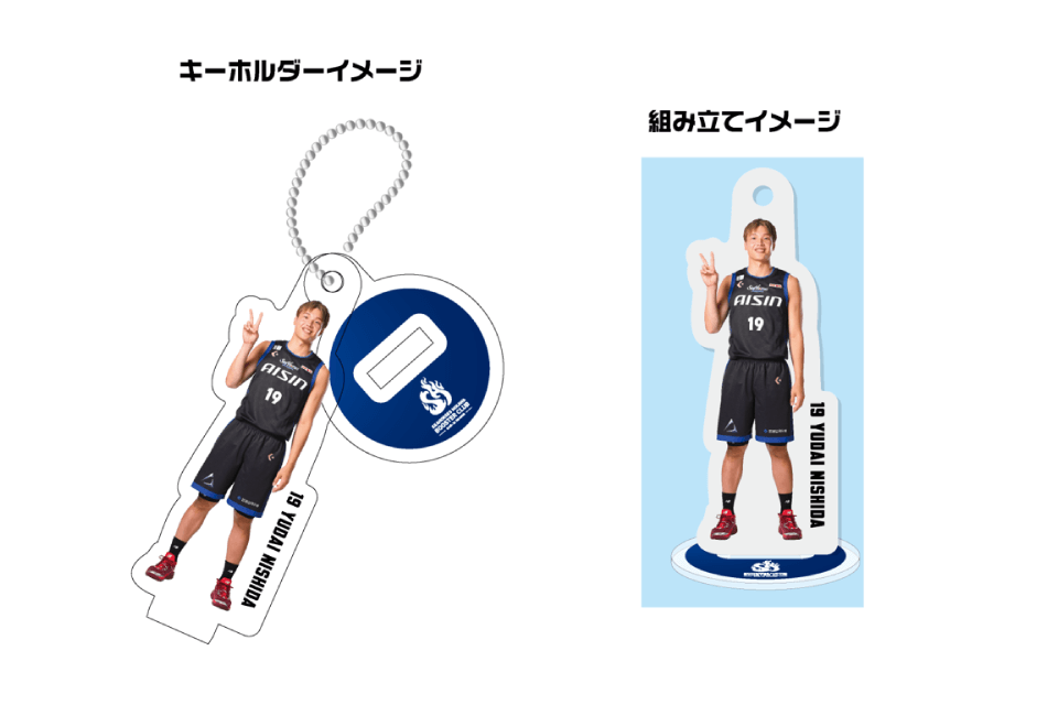 ガチャ②アクスタキーホルダー