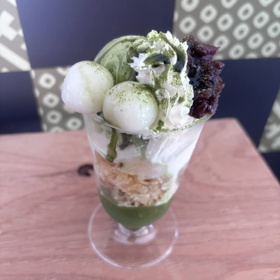 抹茶パフェ