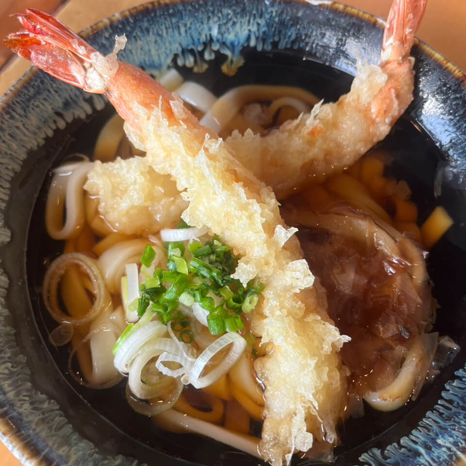 海老天きしめん