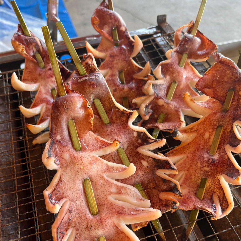 鉄板イカ焼きバター醤油