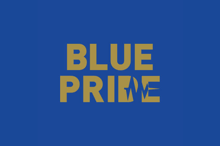 #覚悟を掲げろ BLUE PRIDE 撮影ブース