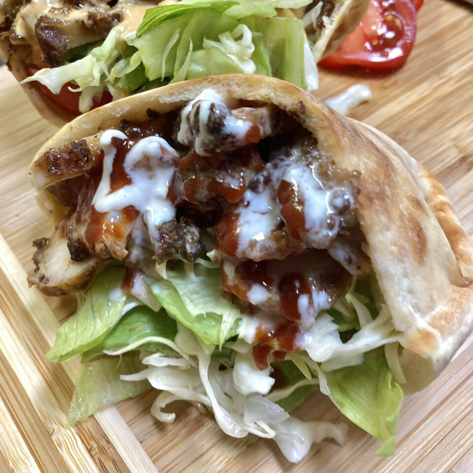 ジャークチキンサンド