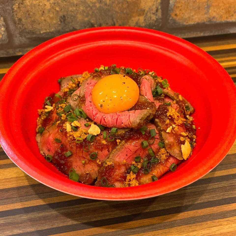 ローストビーフ丼