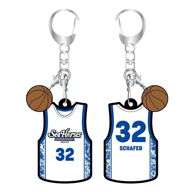 2025-26ユニフォーム型ラバーキーホルダーAWAY