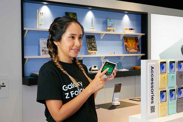 Galaxy AI体験ブース