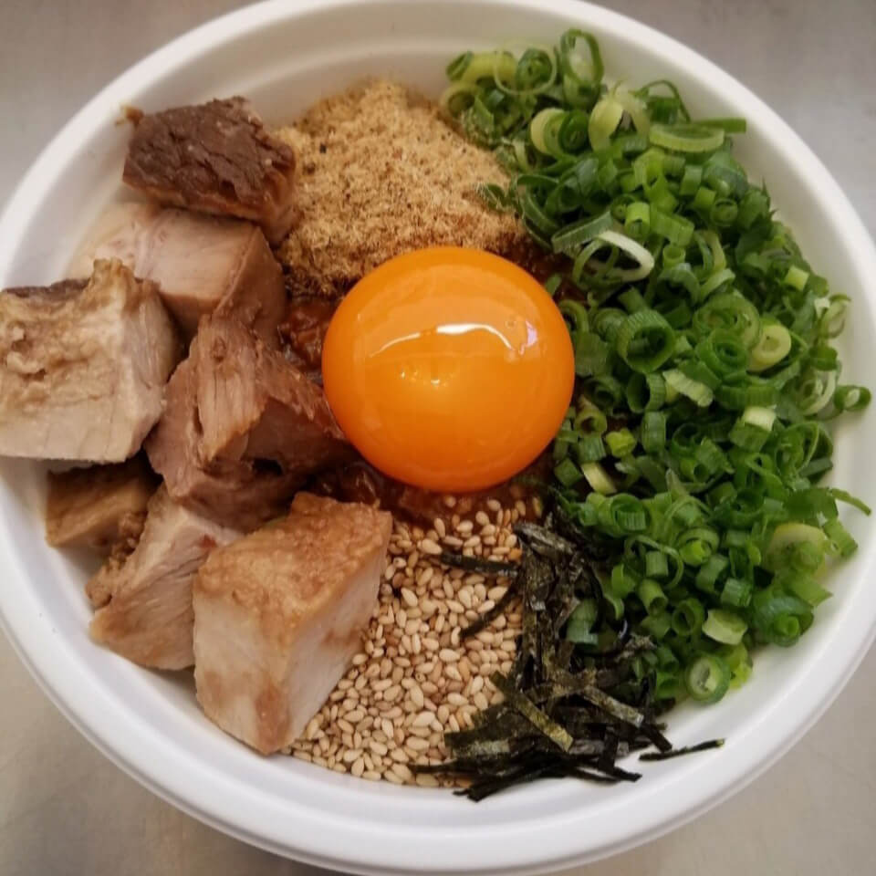 チャーシューまぜそば