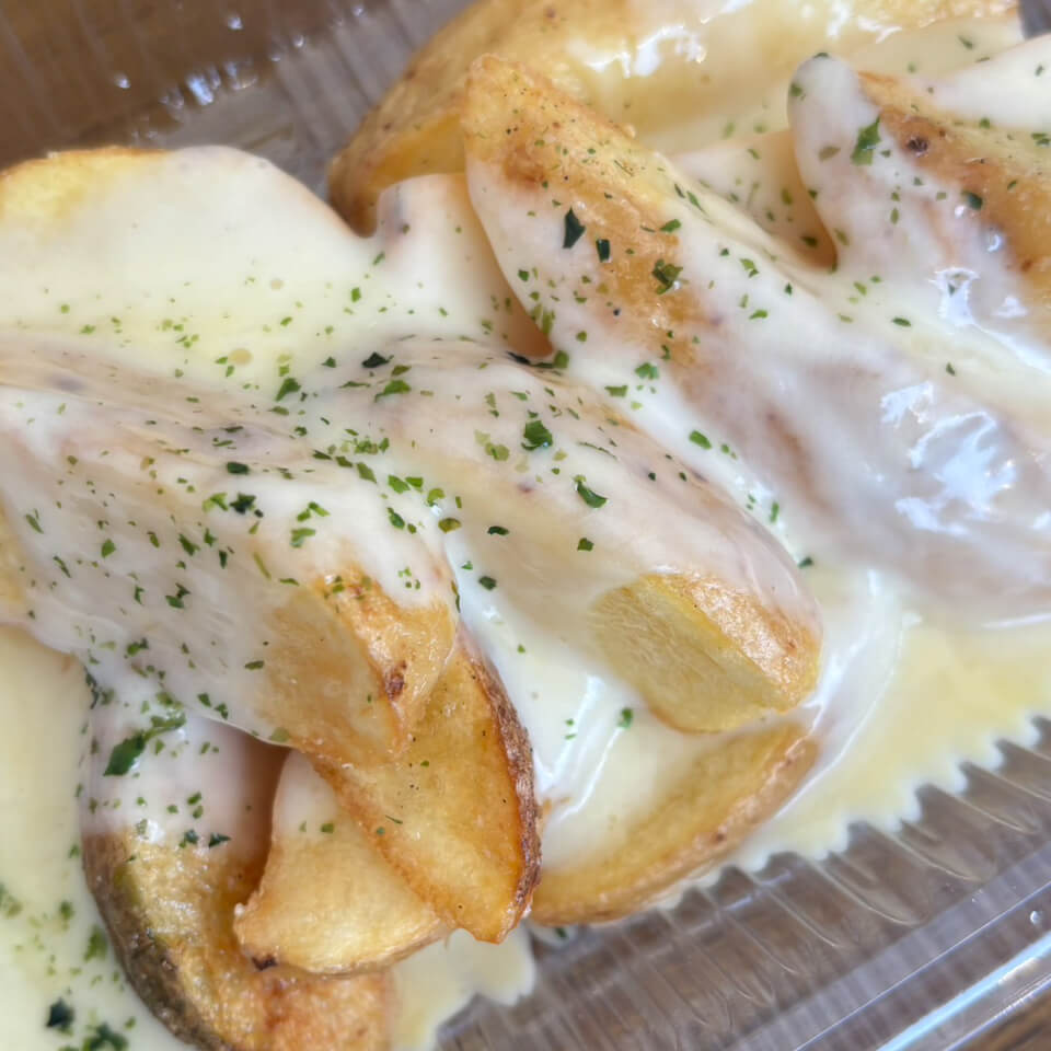 とろとろチーズポテトフライ