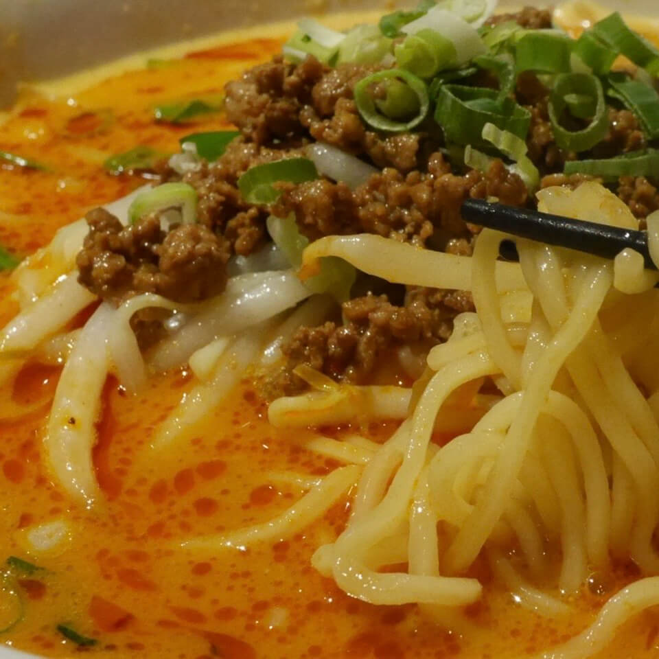 三河八丁味噌の濃厚タンタンメン