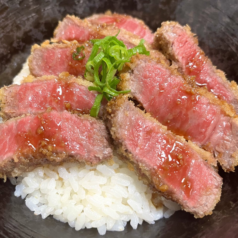 牛カツ丼